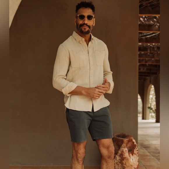 Volcom Men’s Chino Shorts Gray Size 32 Classic Fit Casual Cotton Blend - Picture 1 of 4